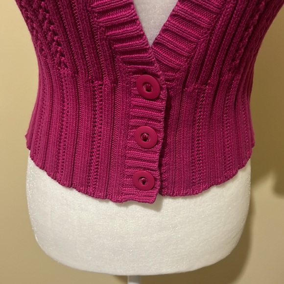 Cropped cardigan - Picture 4 of 8